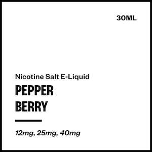 Pepper - Berry (Nic Salt E-Liquid 30ml)