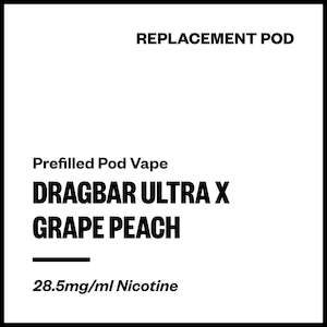 Dragbar Ultra X - Grape Peach (Replacement Pod)