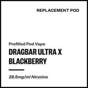 Dragbar Ultra X - Blackberry (Replacement Pod)