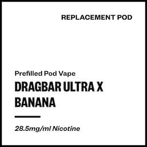 Dragbar Ultra X - Banana (Replacement Pod)