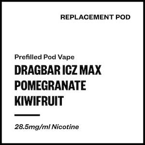 Zovoo: Dragbar ICZ Max - Pomegranate Kiwifruit (Replacement Pod)
