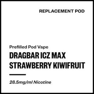 Dragbar ICZ Max - Strawberry Kiwifruit (Replacement Pod)