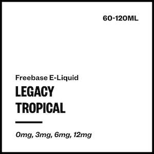 Vapourium Made E Liquids Freebase: Legacy - Tropical (Freebase E-Liquid)
