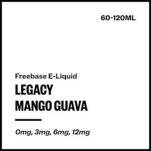 Vapourium E Liquids 30mls: Legacy - Mango Guava (Freebase E-Liquid)