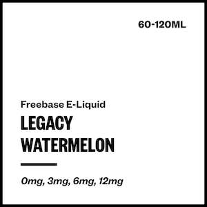 Vapourium E Liquids 30mls: Legacy - Watermelon (Freebase E-Liquid)