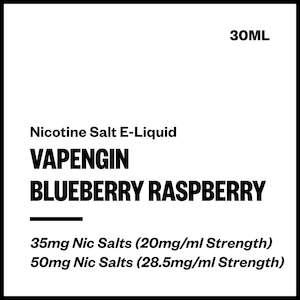 Vapengin - Blueberry Raspberry (Nic Salt E-Liquid 30ml)