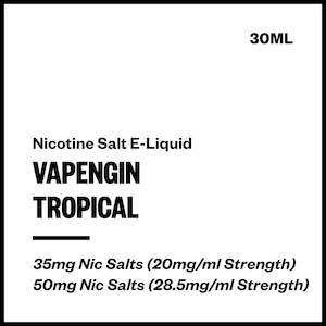 Vapengin Nic Salts: Vapengin - Tropical (Nic Salt E-Liquid 30ml)