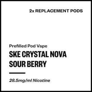 SKE Crystal Nova - Sour Berry (2x Replacement Pods)