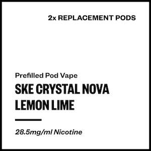 SKE Crystal Nova - Lemon Lime (2x Replacement Pods)