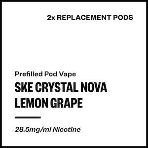 Ske: SKE Crystal Nova - Lemon Grape (2x Replacement Pods)