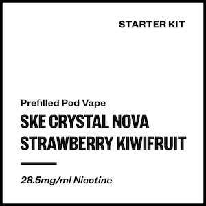 SKE Crystal Nova - Strawberry Kiwifruit (Starter Kit)