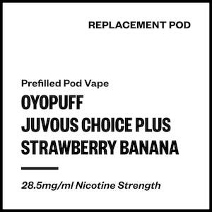 Oyopuff Juvous Choice Plus - Strawberry Banana (Replacement Pod)