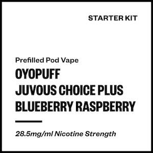 Oyopuff Juvous Choice Plus - Blueberry Raspberry (Starter Kit)