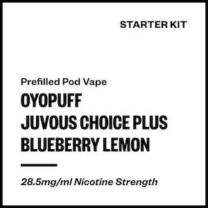 Oyopuff Juvous Choice Plus - Blueberry Lemon (Starter Kit)