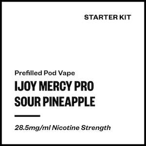 Ijoy Mercy Pro Starter Kits: IJOY Mercy Pro - Sour Pineapple (Starter Kit)
