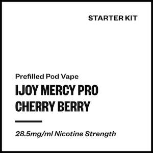 Ijoy Mercy Pro Starter Kits: IJOY Mercy Pro - Cherry Berry (Starter Kit)