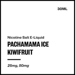 Pachamama Ice - Kiwifruit (Nic Salt E-Liquid 30ml)