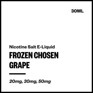Frozen Chosen - Grape (Nic Salt E-Liquid 30ml)