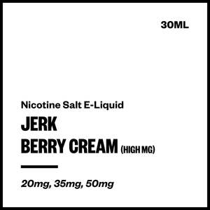 Jerk - Berry Cream (High MG Nic Salt E-Liquid 30ml)
