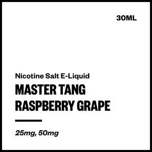 Master Tang - Raspberry Grape (Nic Salt E-Liquid 30ml)