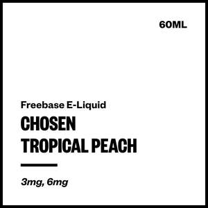 Imported Freebase Eliquid: Chosen - Tropical Peach (Freebase E-Liquid 60ml)