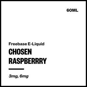 Imported Freebase Eliquid: Chosen - Raspberry (Freebase E-Liquid 60ml)