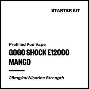 GoGo Shock E12000 - Mango (Starter Kit)