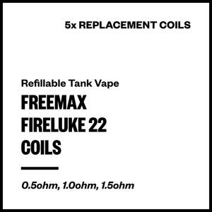 Replacement Coils Pods 2023: FreeMax Fireluke 22 Replacement Coils (also for Twiter 30W; Maxluke; etc)