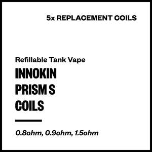 Replacement Coils Pods 2023: Innokin Prism S Coils (for Endura T20-S; EZ.WATT; etc) [5 Pack]