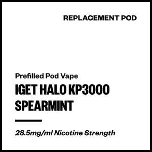 IGET Halo KP3000 - Spearmint (Replacement Pod)