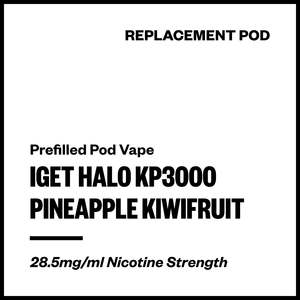 IGET Halo KP3000 - Pineapple Kiwifruit (Replacement Pod)
