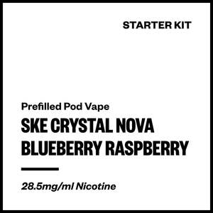 SKE Crystal Nova - Blueberry Raspberry (Starter Kit)