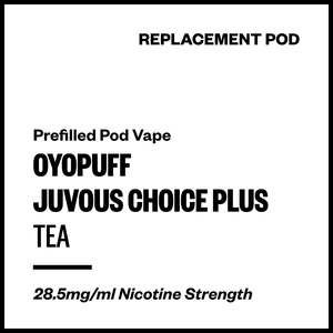 All Hardware: Oyopuff Juvous Choice Plus - Tea (Replacement Pod)