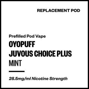 Oyopuff Juvous Choice Plus - Mint (Replacement Pod)