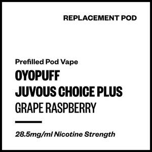 Oyopuff Juvous Choice Plus - Grape Raspberry (Replacement Pod)