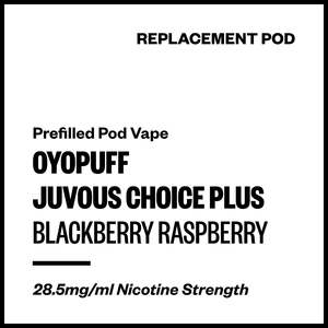 Oyopuff Juvous Choice Plus - Blackberry Raspberry (Replacement Pod)