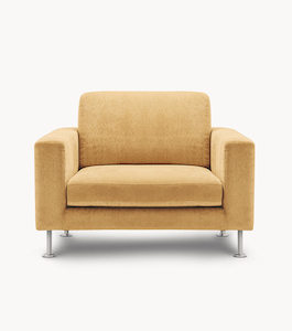 Mustard Sofa – Varcoe McMillan Architecture