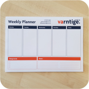 Varntige A4 Weekly Planner