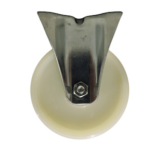 Fixed Castor 125mm Nylon Wheel
