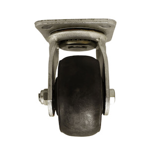Swivel Plate Castor Heavy Duty 100mm High Temp Wheel
