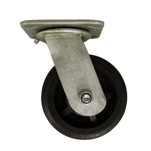 Swivel Plate Castor With Heavy Duty 125mm High Temp Wheel