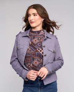 Autumn Winter 26: Satellite Jacket - Bluebell