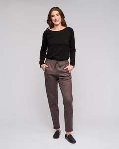 Autumn Winter 26: Brooklyn Pant - Chocolate