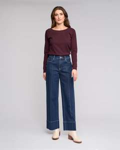 Aw26 Jeans: Alley Jean - Dark Blue