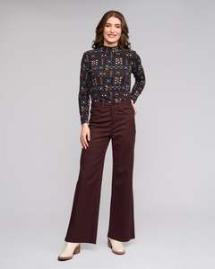 Aw26 Jeans: Wren Jean - Merlot