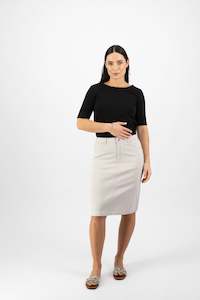 Skirts All 1: 5751LW Pumice - Plain Lightweight Skirt