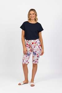 H1001ALW Burst - Printed Lightweight Straight Leg Short