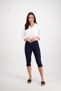 Sale Pull On Pants: Atlas 3/4 Pant - Navy