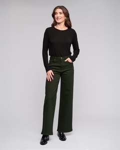 Aw26 Drop 1 Button Up Pants: Solo Pant - Forest