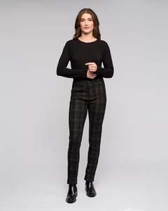 Aw26 Drop 1 Button Up Pants: Style Pant - Checkmate